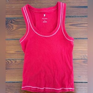 Anthropologie Pilcro Icon Scoop Neck Tank